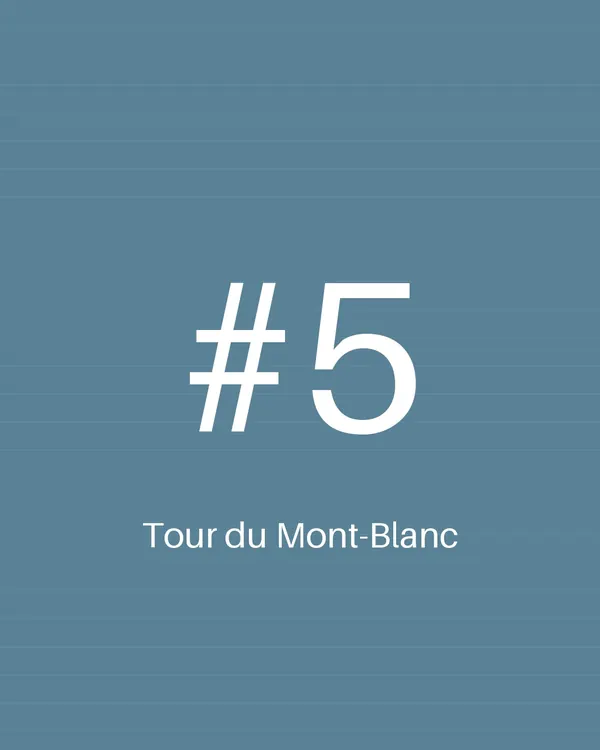 Tour du Mont-Blanc